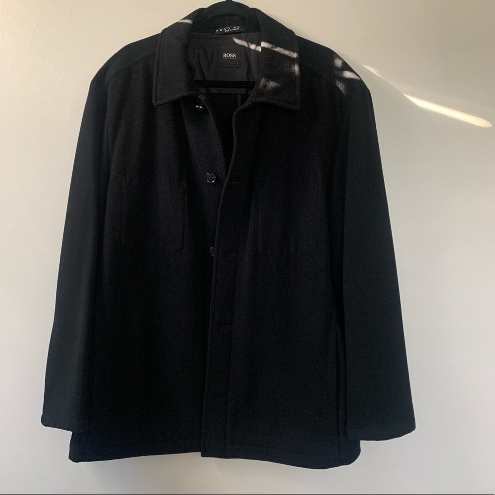 Hugo Boss Cashmere Wool Coat